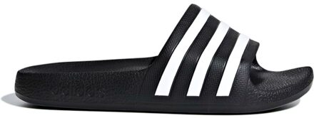 adidas Adilette Aqua Slippers Junior zwart - wit - 30