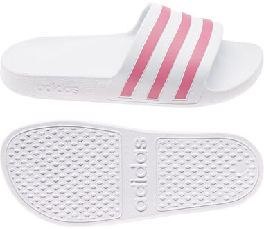 adidas adilette aqua slippers wit dames - 38