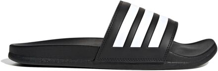 adidas Adilette Comfort Slippers zwart - wit - 40 1/2