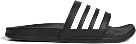 adidas Adilette Comfort Slippers zwart - wit - 43