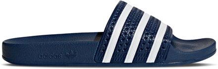 adidas Adilette Heren Slippers - Adiblue/White/Adi Blue - Maat 36 2/3