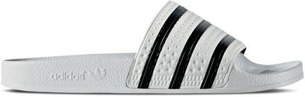 adidas Adilette Heren Slippers - White/Core Black/White - Maat 42