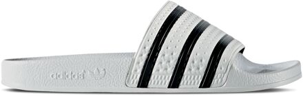 adidas Adilette Heren Slippers - White/Core Black/White - Maat 46