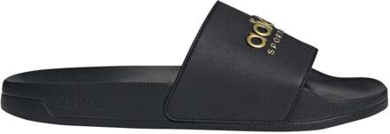 adidas Adilette Shower Badslippers Heren-Zwart,Goud - 40 2/3,42,43 1/3,44 2/3,46,47 1/3,48 2/3,50