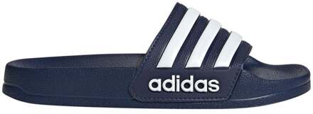 adidas Adilette Shower Badslippers Kinderen-Donkerblauw,Wit - 29