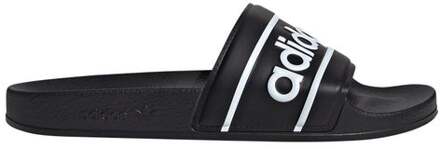 adidas Adilette Slide - Heren Slippers En Sandalen Black - 43 1/3