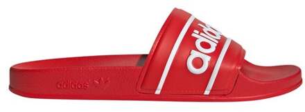 adidas Adilette Slide - Heren Slippers En Sandalen Red - 38