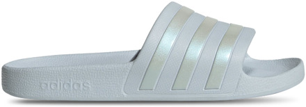 adidas adilette Slippers en Sandalen Dames - Blauw - Maat 44 2/3 - Mesh/Synthetisch Blue