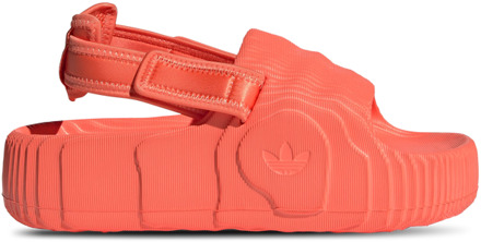 adidas adilette Slippers en Sandalen Dames - Oranje - Maat 39 1/3 - Mesh/Synthetisch Orange