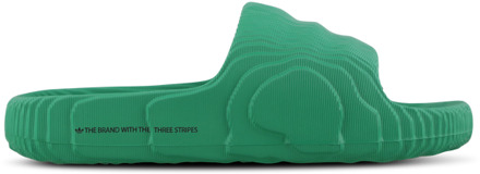 adidas adilette Slippers en Sandalen Heren - Groen - Maat 44 - Synthetisch Green