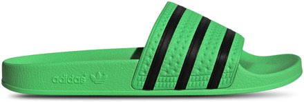 adidas adilette Slippers en Sandalen Heren - Groen - Maat 48 2/3 - Mesh/Synthetisch Green