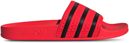 adidas adilette Slippers en Sandalen Heren - Rood - Maat 38 - Mesh/Synthetisch Red