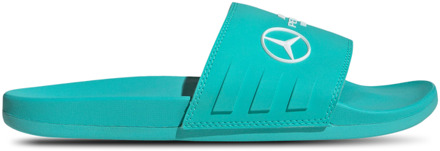 adidas adilette Slippers en Sandalen Heren - Teal - Maat 47 1/3 - Rubber