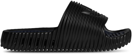 adidas adilette Slippers en Sandalen Heren - Zwart - Maat 43 1/3 - Mesh/Synthetisch Black