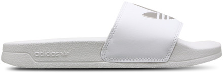 adidas adilette Sneakers Dames - Wit - Maat 42 2/3 - Plastic White