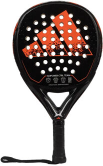 adidas Adipower Control Team 3.3 Padelracket competitie 1 Zwart dessin