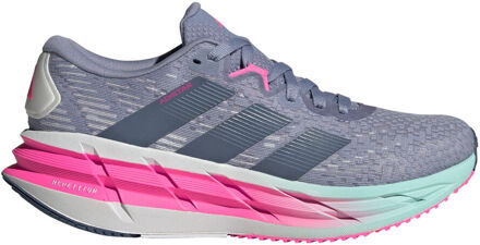 adidas Adistar 4 Neutrale Schoen Dames-Blaugrau,Pink - 39 1/3,40,40 2/3,41 1/3,42