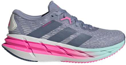 adidas Adistar 4 Neutrale Schoen Dames-Blaugrau,Pink - 40