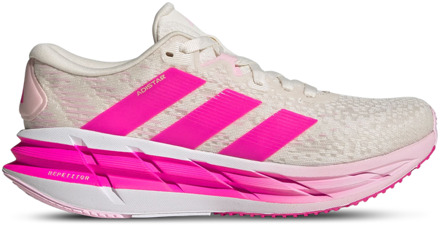 adidas Adistar Sneakers Dames - Wit - Maat 41 1/3 - Mesh/Synthetisch White
