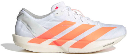 adidas Adizero Adios 9 Dames wit/oranje - 39 1/3