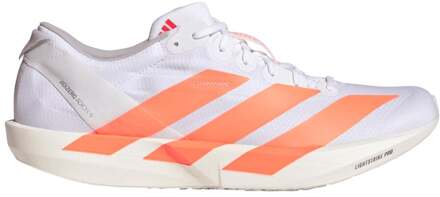 adidas adizero Adios 9 Wedstrijdschoen Heren-wit, rood - 47 1/3