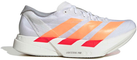 adidas Adizero Adios Pro 4 Dames wit/oranje - 40 2/3