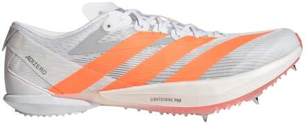 adidas Adizero Ambition Spikes Unisex-wit, rood - 42