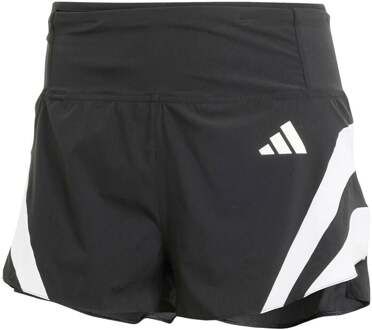 adidas Adizero Archive 3in Hardloopshorts Dames-Zwart - XS
