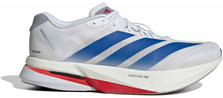 adidas Adizero Boston 13 Heren wit/blauw - 46