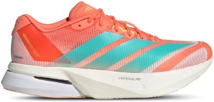 adidas Adizero Boston 13 Sneakers Dames - Oranje - Maat 39 1/3 - Mesh/Synthetisch Orange