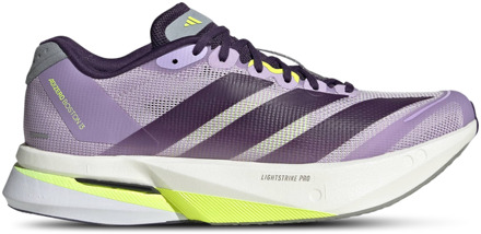 adidas Adizero Boston 13 Sneakers Dames - Paars - Maat 38 - Mesh/Synthetisch Purple