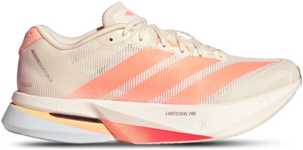 adidas Adizero Boston 13 Sneakers Dames - Wit - Maat 40 2/3 - Mesh/Synthetisch White