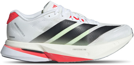 adidas Adizero Boston 13 Sneakers Dames - Wit - Maat 40 - Mesh/Synthetisch White