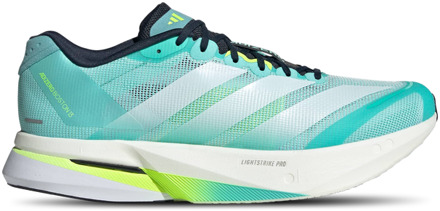 adidas Adizero Boston 13 Sneakers Heren - Teal - Maat 46 2/3 - Mesh/Synthetisch