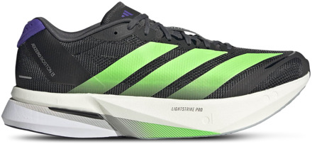 adidas Adizero Boston 13 Sneakers Heren - Zwart - Maat 42 2/3 - Mesh/Synthetisch Black