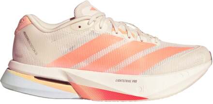 adidas adizero Boston 13 Wedstrijdschoen Dames-wit, oranje - 42 2/3