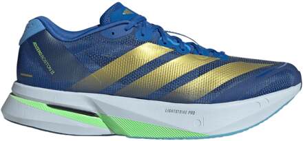 adidas adizero Boston 13 Wedstrijdschoen Heren-blauw, geel - 44