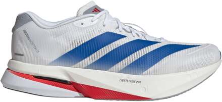 adidas adizero Boston 13 Wedstrijdschoen Heren-wit, blauw - 42