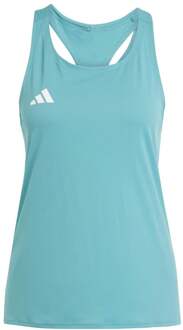 adidas Adizero Essential Hardloopshirt Dames-Turkoois - XS