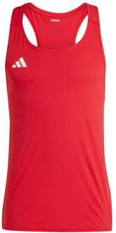 adidas adizero Essential Hardloopshirt Heren-rood - S,M,L,XL