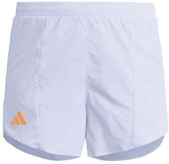 adidas Adizero Essential Hardloopshorts Dames-Mauve - XL