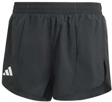 adidas Adizero Essential Hardloopshorts Dames-Zwart - XL