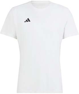 adidas Adizero Essentials Hardloopshirt Heren-Wit - L,XXL