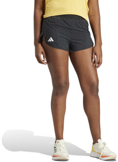 adidas Adizero Essentials Short Dames zwart - XL