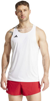adidas Adizero Essentials Singlet Heren wit - 2XL