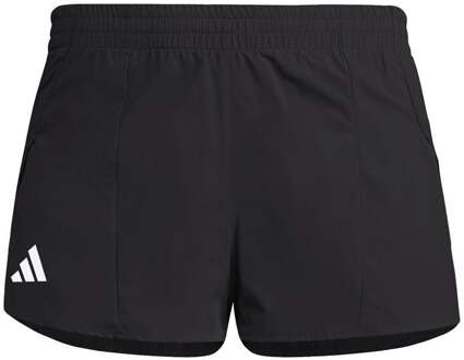 adidas Adizero Essentials Split Hardloopshorts Dames-Zwart - XL