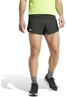 adidas Adizero Essentials Split Short Heren zwart/zwart - M
