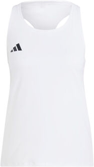 adidas Adizero Essentials Tanktop Dames wit - S