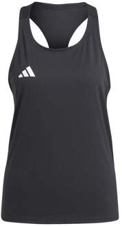 adidas Adizero Essentials Tanktop Dames-Zwart - L