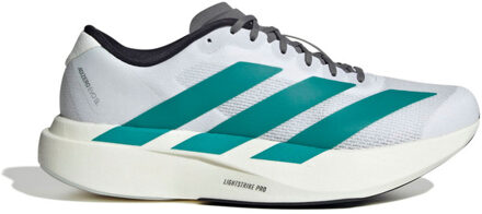 adidas Adizero Evo SL Heren wit/groen - 42